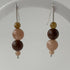 PULSE EARRINGS |STERLING SILVER & STONE EARRINGS FOR CREATIVE FLOW