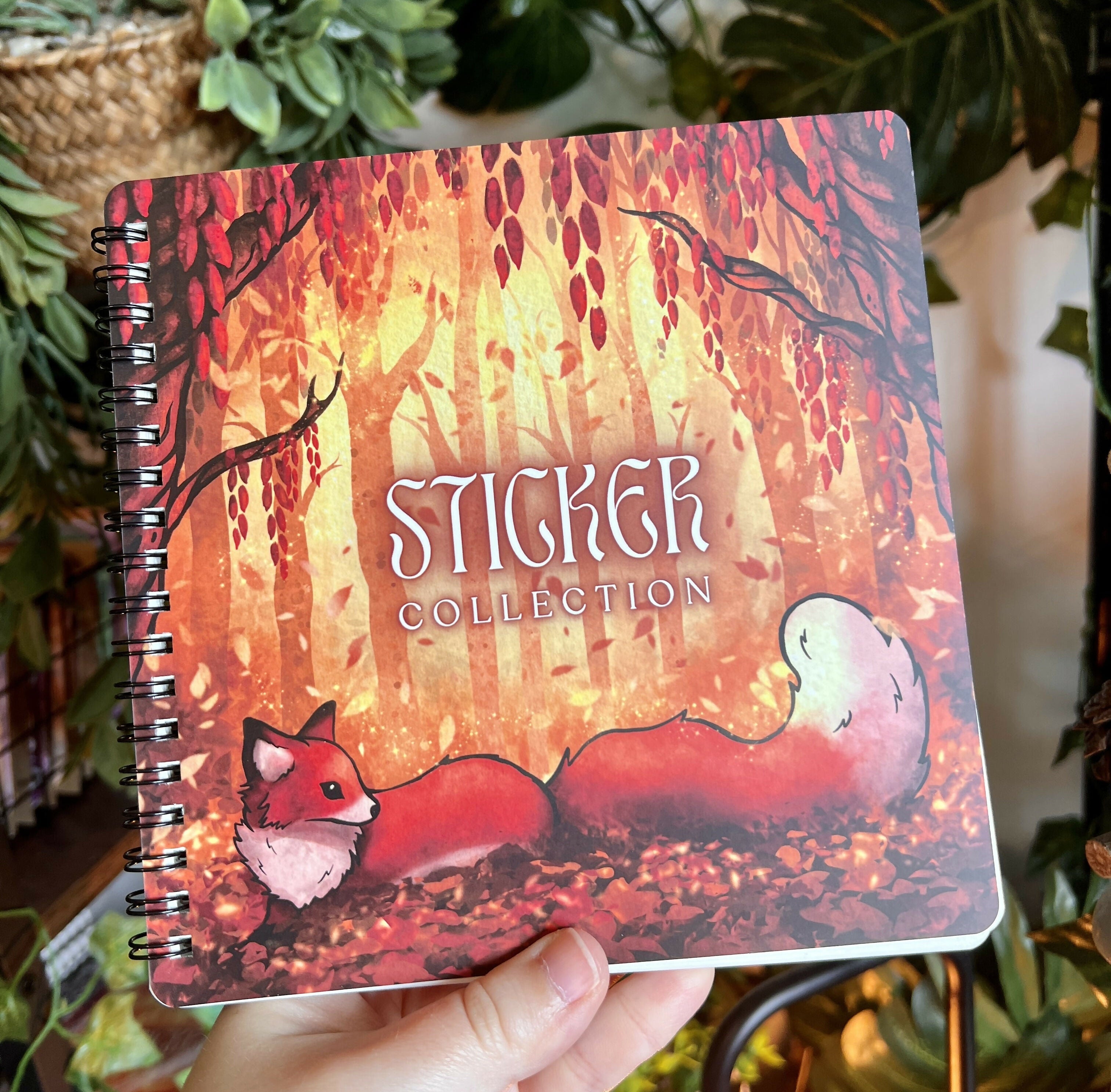 Forest Fox Sticker Album