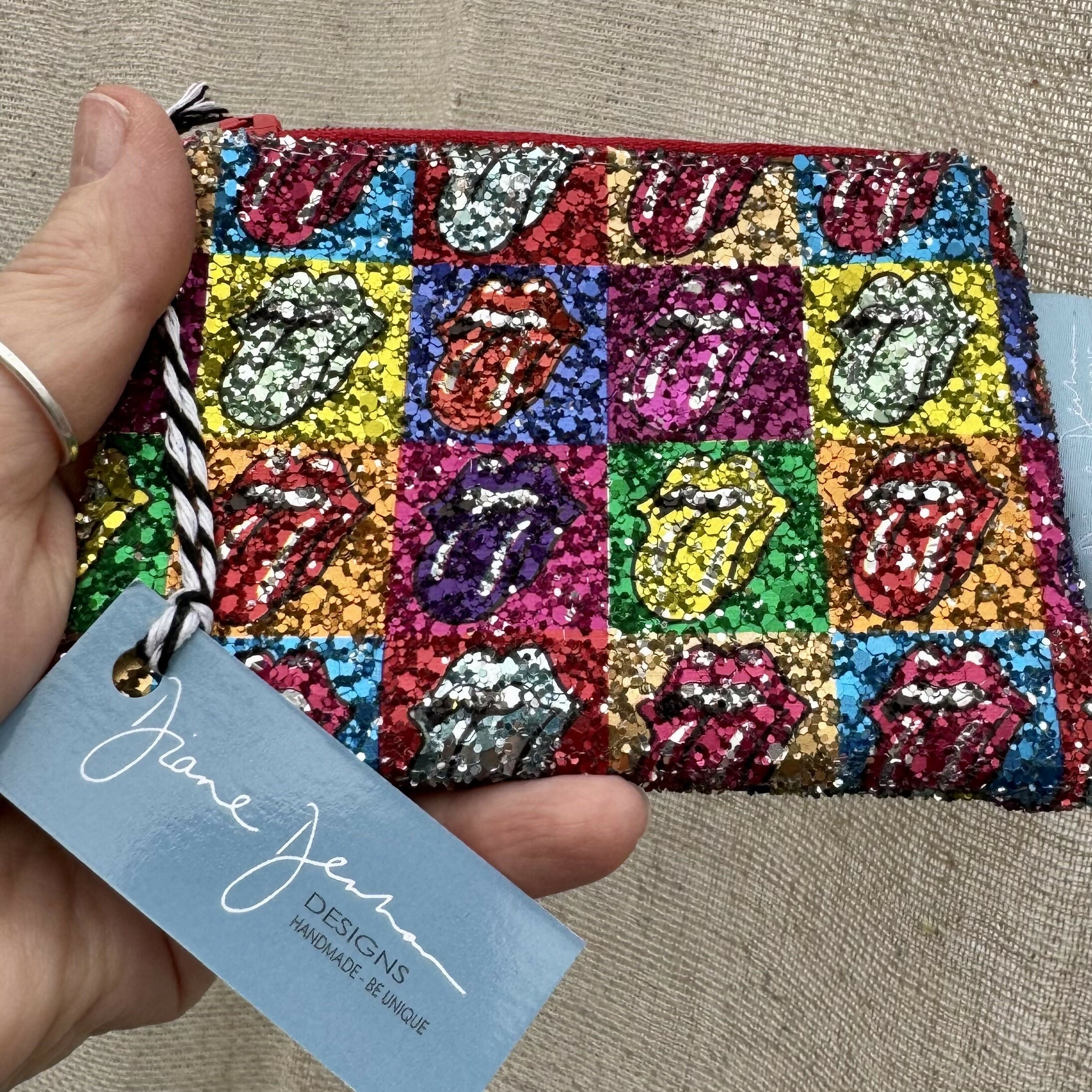 Chunky Glitter Coin Purses