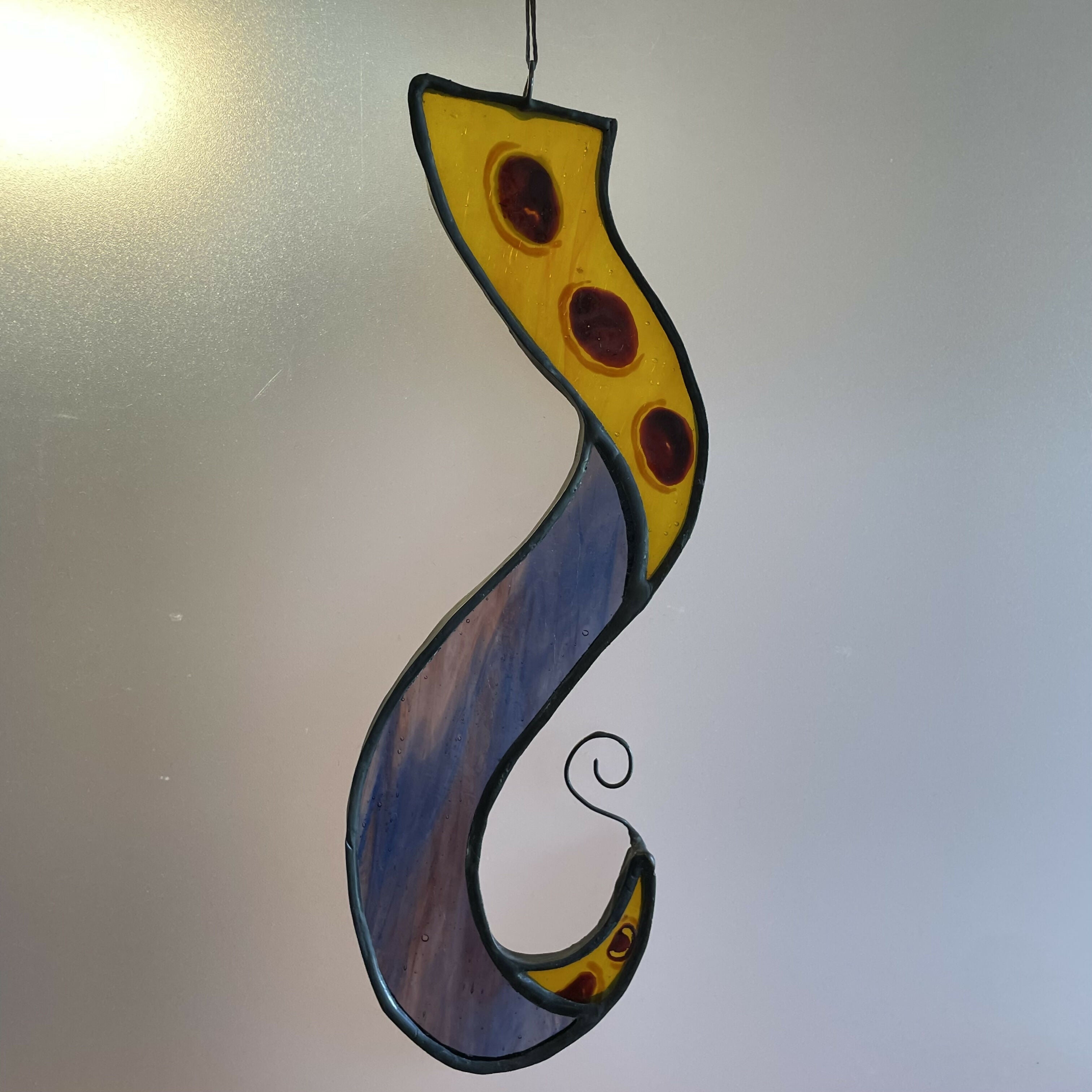Stained Glass Octopus Tentacle