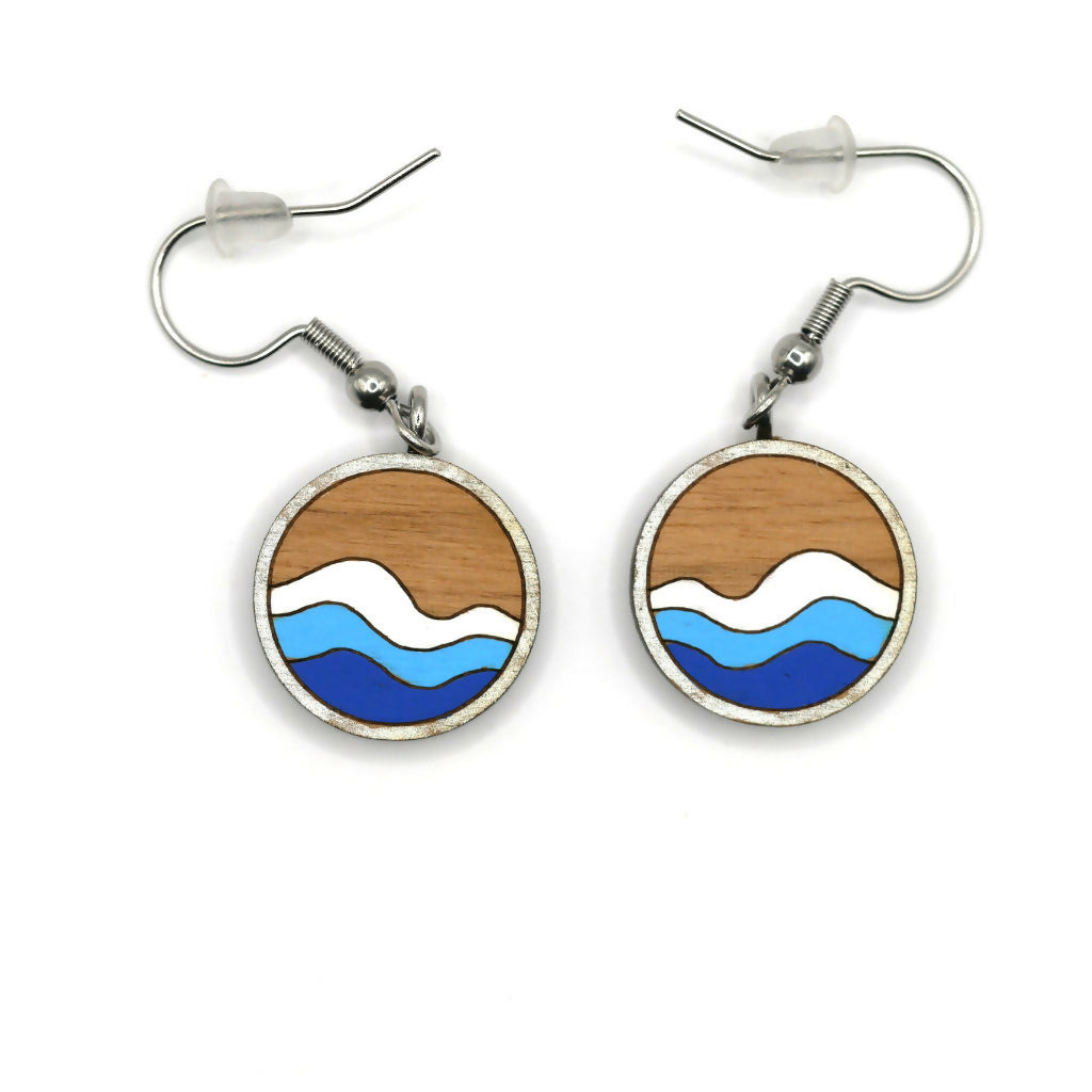 Waves Dangle Earrings