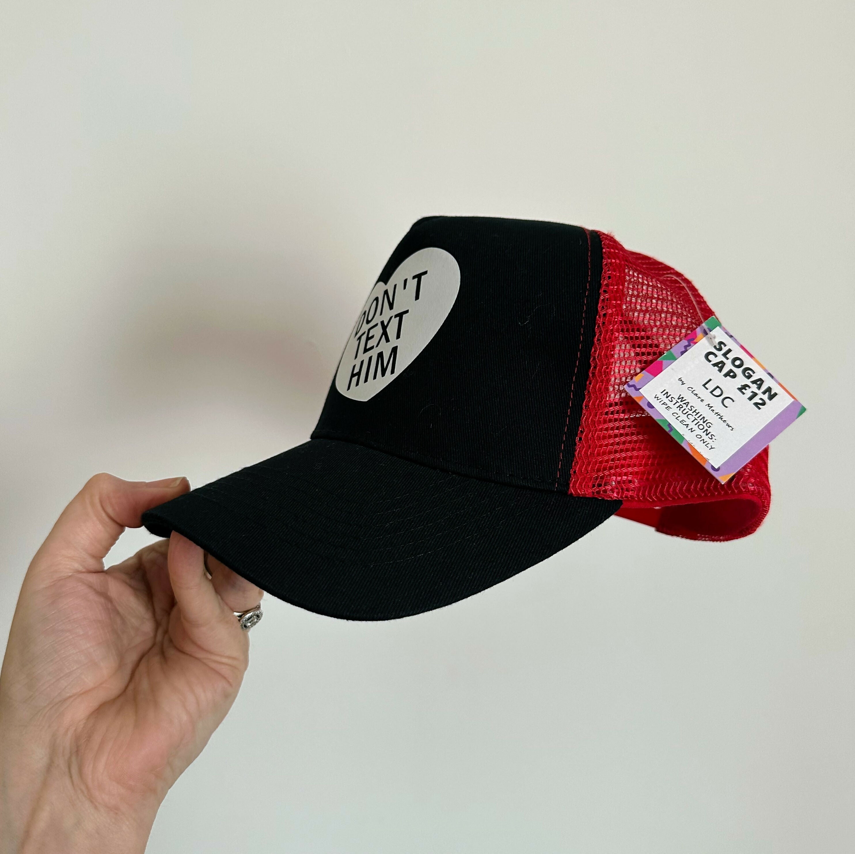 Don't Text Him Baseball Cap