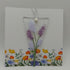Fused Glass Flower Card