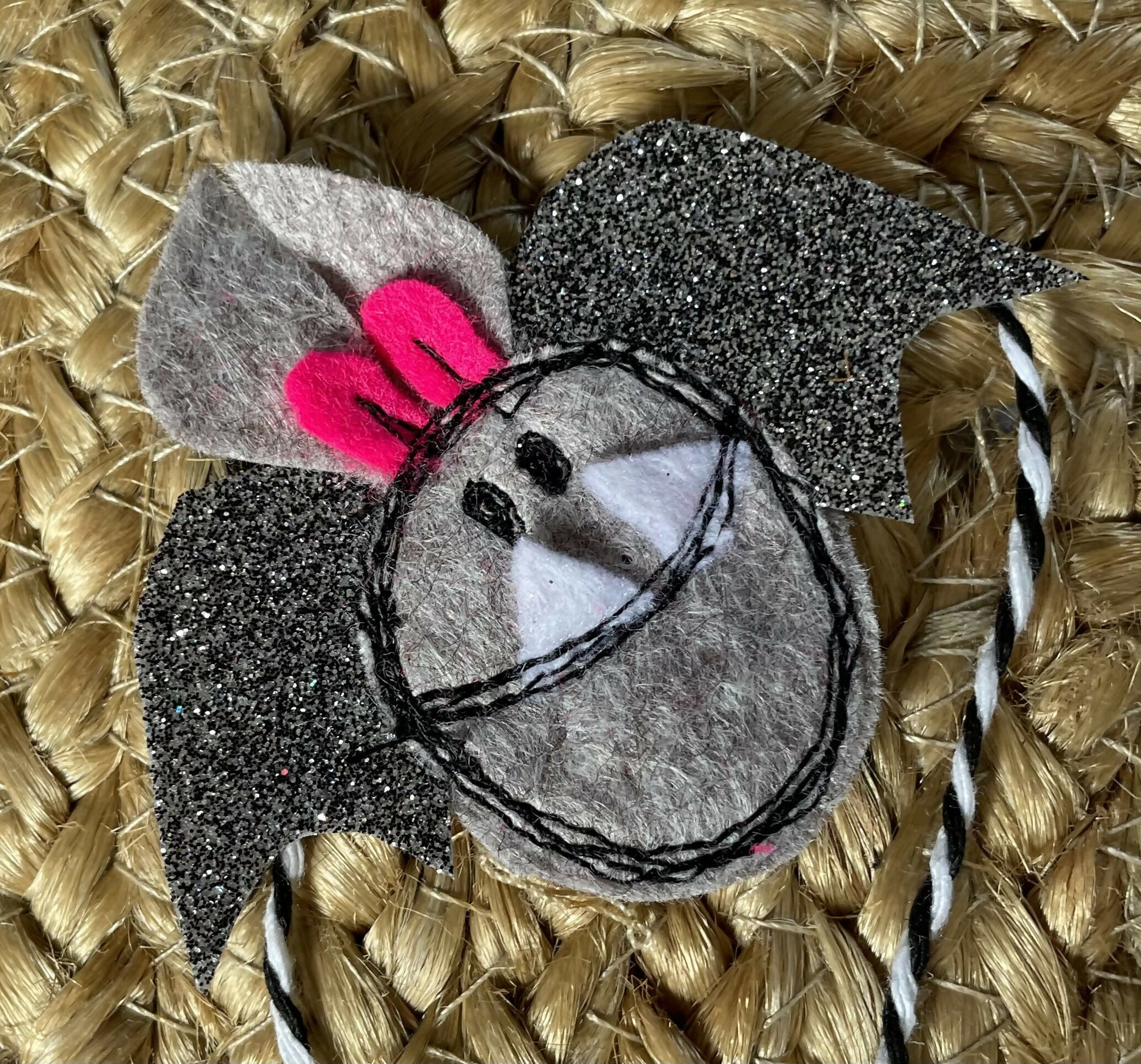 Barmy bat garland