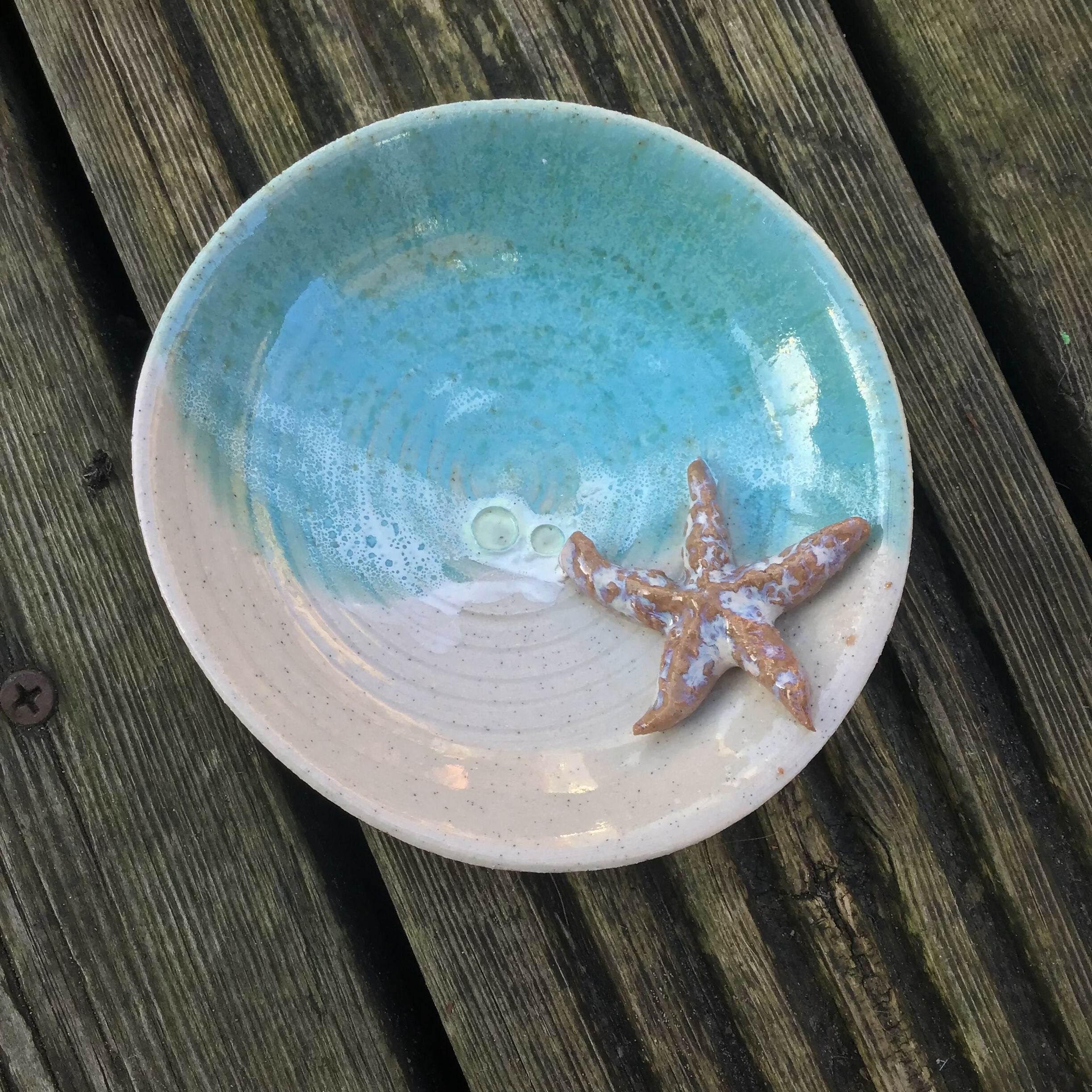 Beach Starfish Trinket Dish