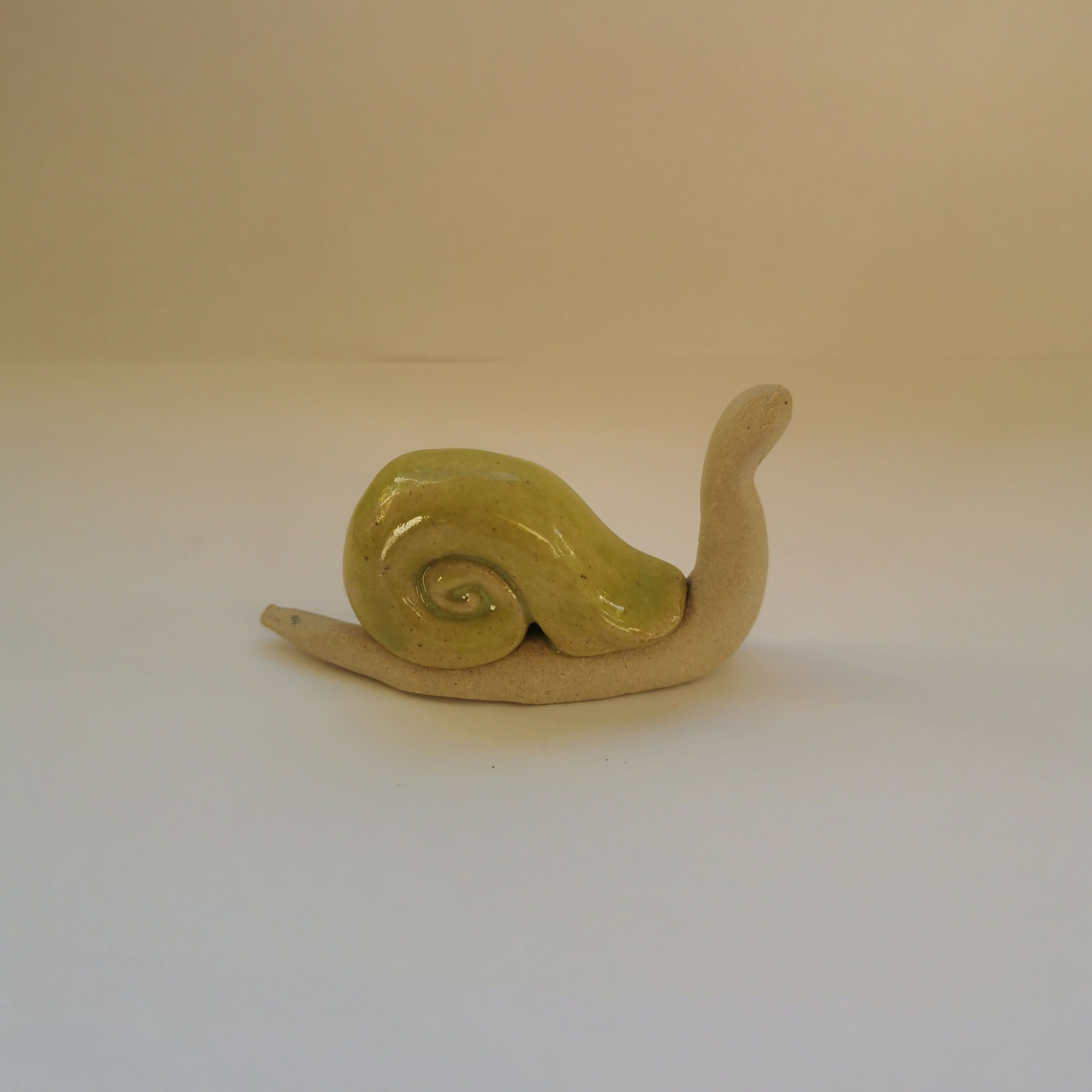 Ceramic Snail - Partial Glaze