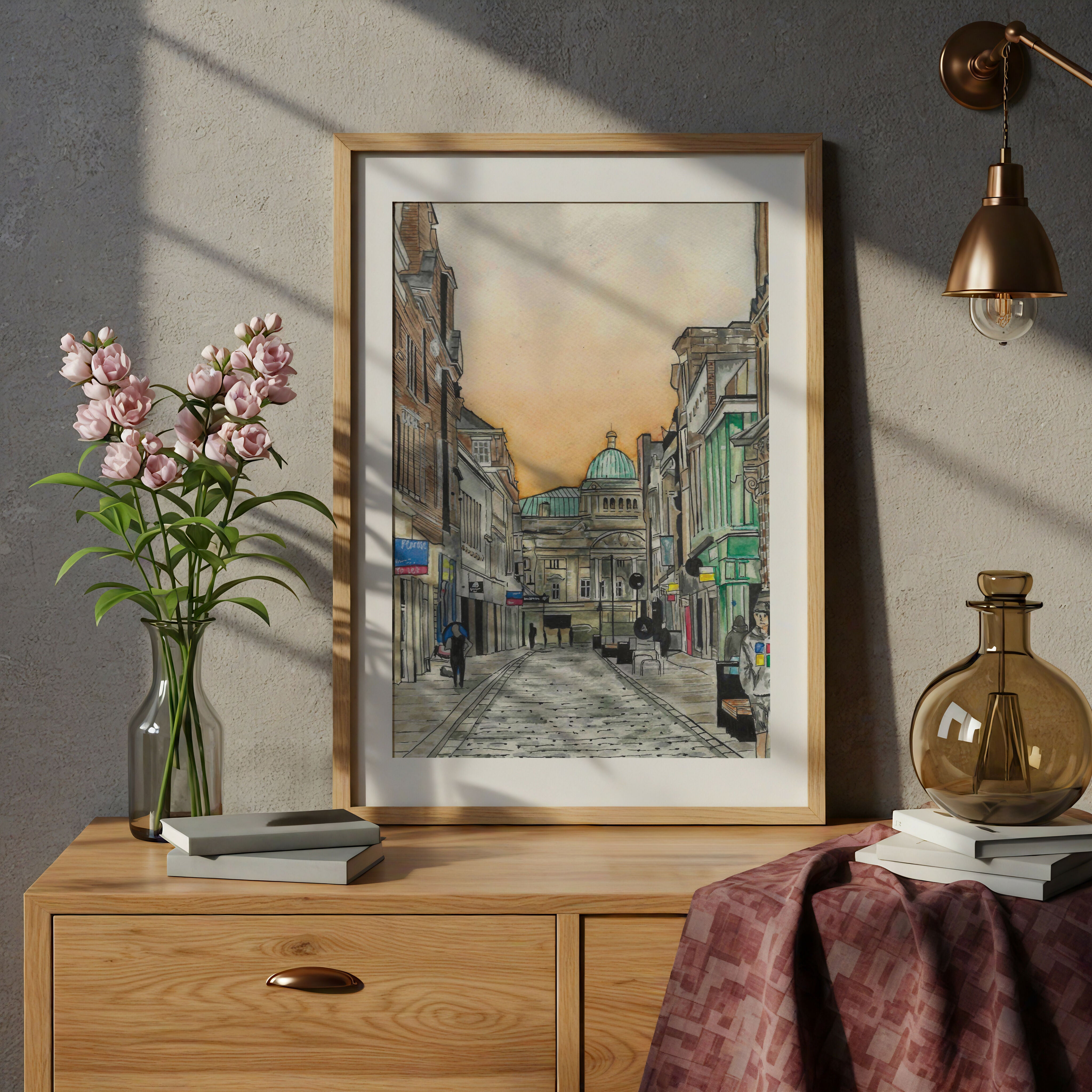Whitefriargate Hull Print - Unframed