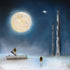 A Winter's Night 10"x10" Print