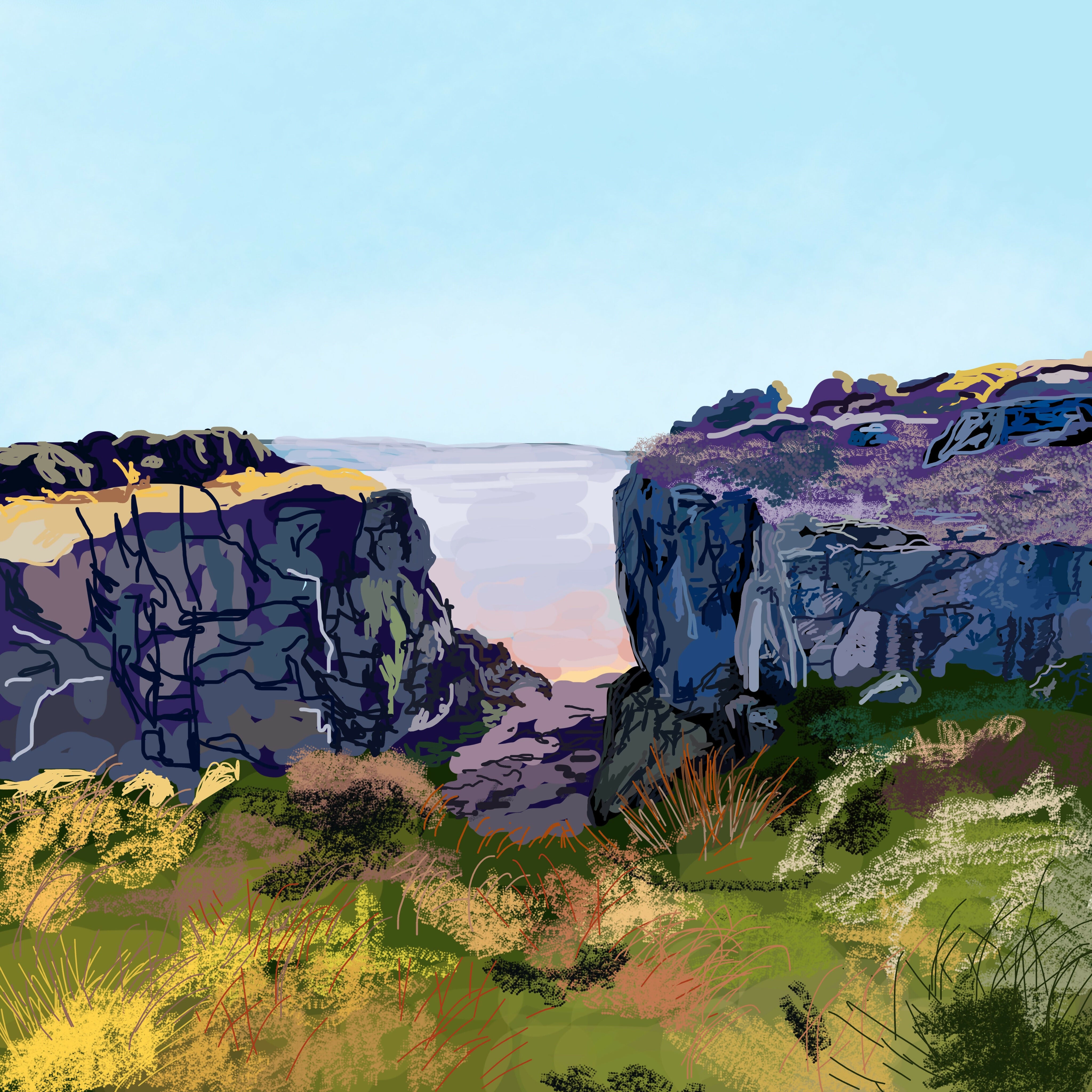 Cow & Calf No.2 Greetings Card