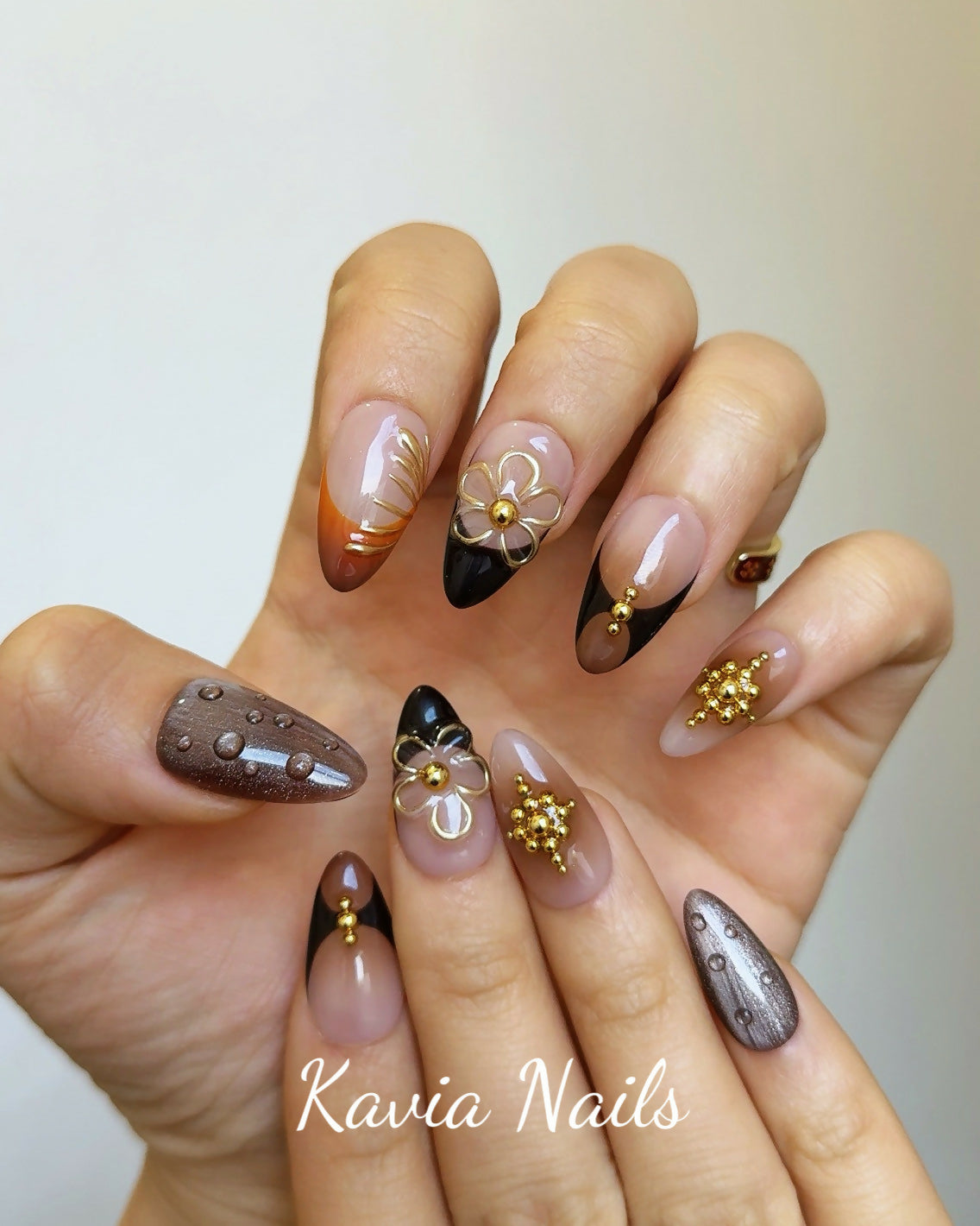 Cozy Autumn - Handmade Press-on Nails