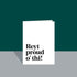 Reyt proud o' thi Card