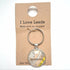 Meanwood Leeds Map Keyring