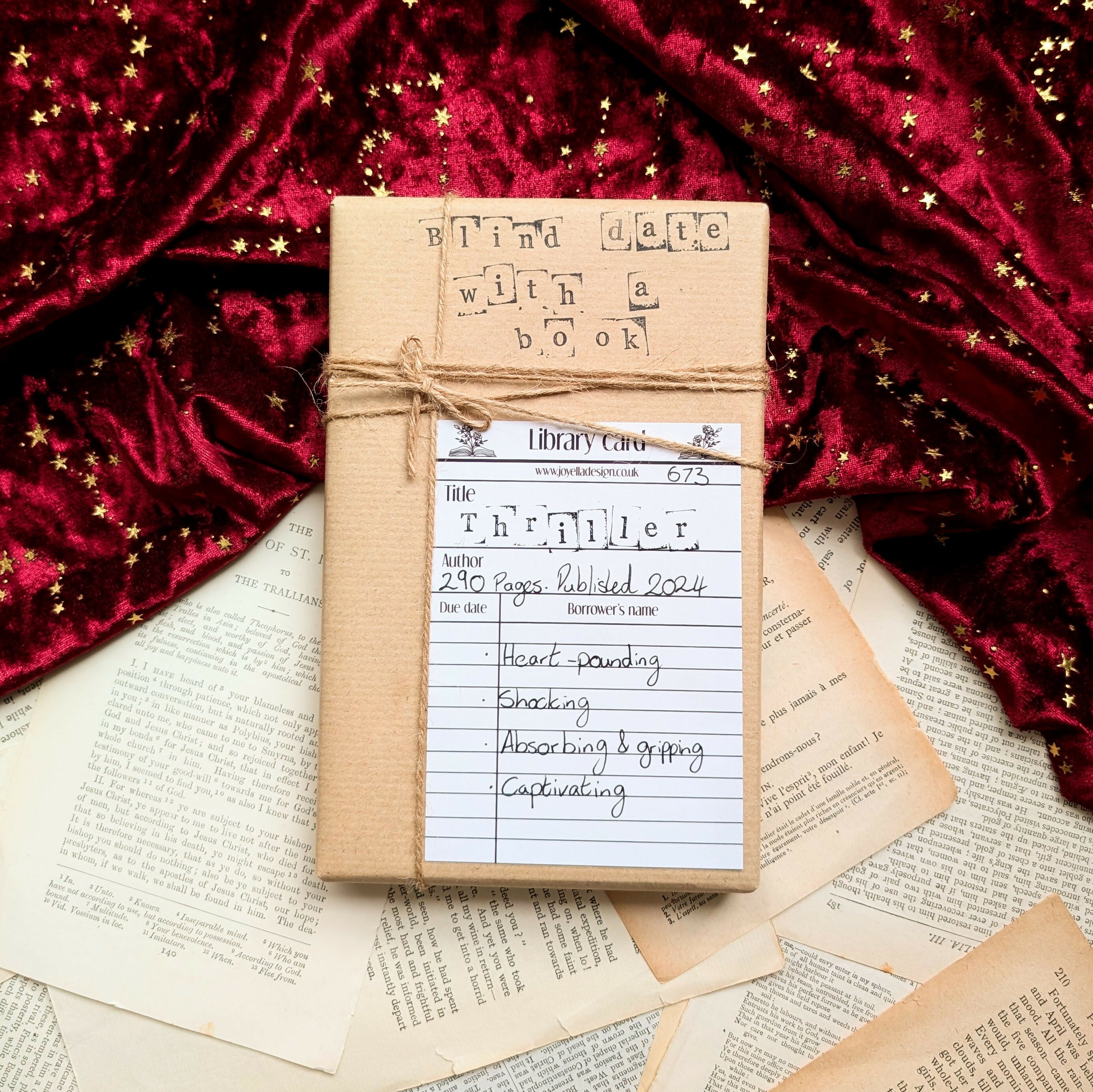 Blind Date with a Book- Thriller 673