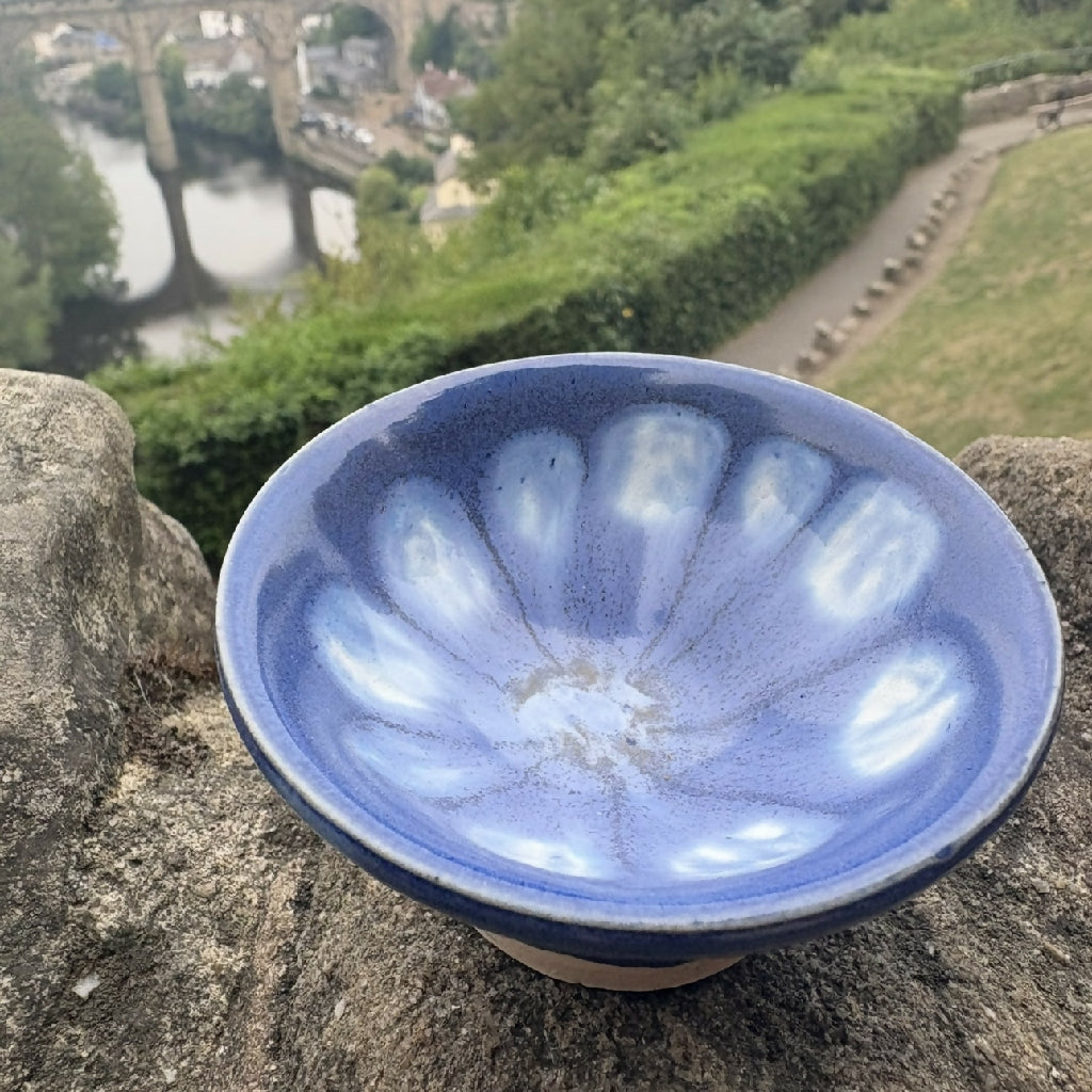 Blue Spotted Bowl