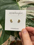 Double Heart Studs