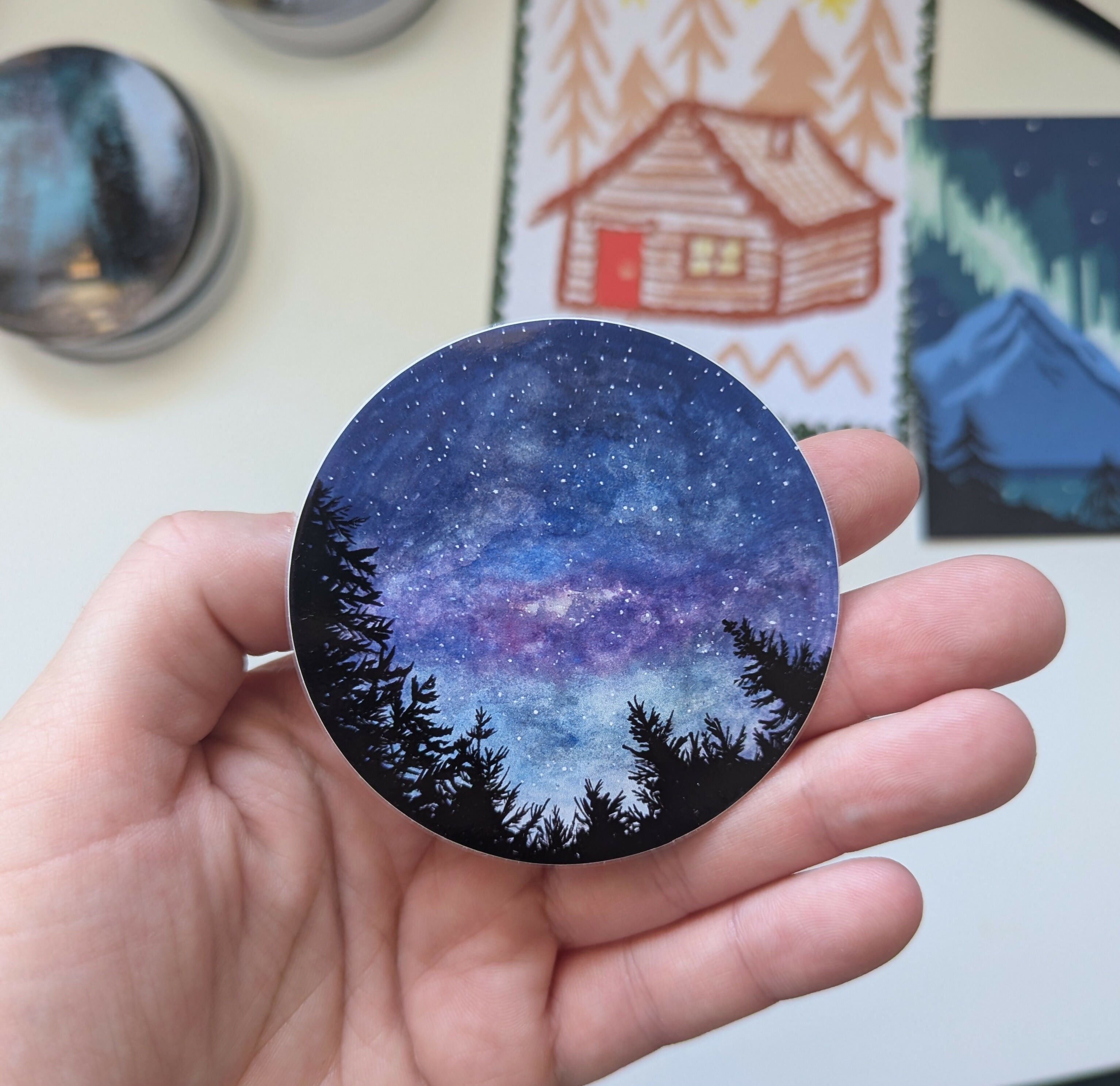 Night Sky Vinyl Sticker