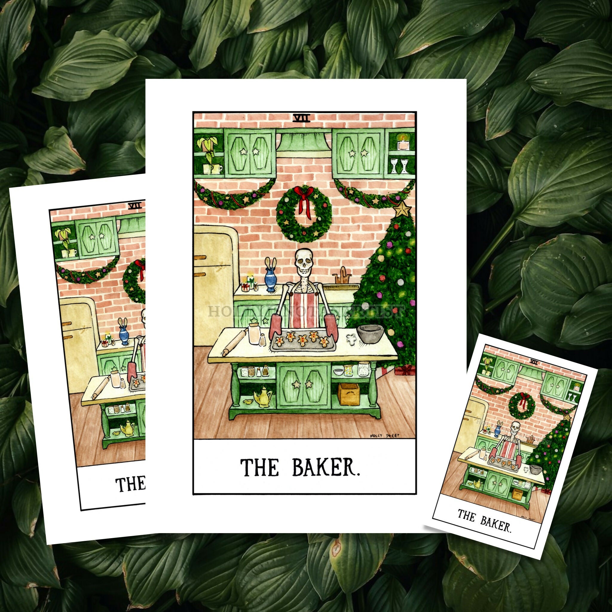 The Baker A4 Print