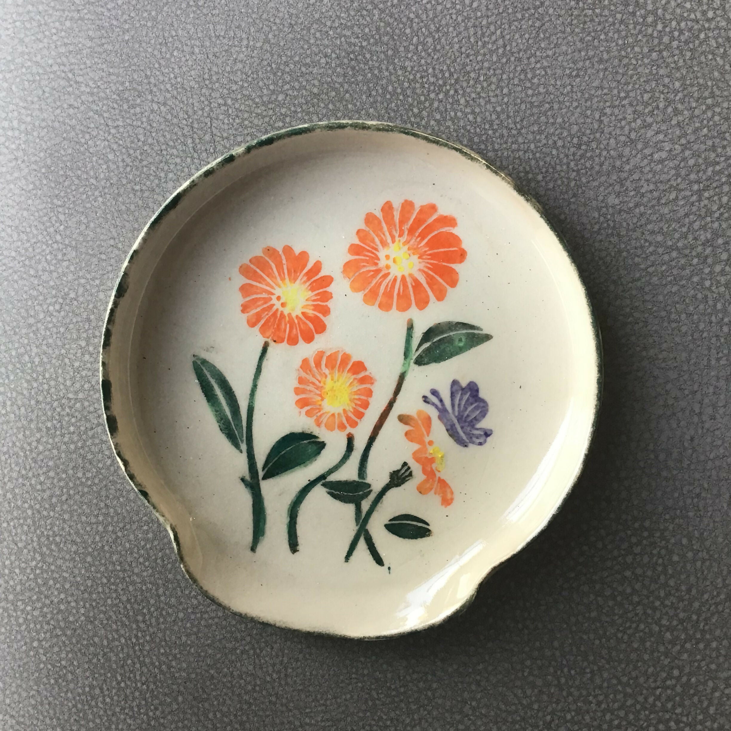 Handpainted Spoon Rest