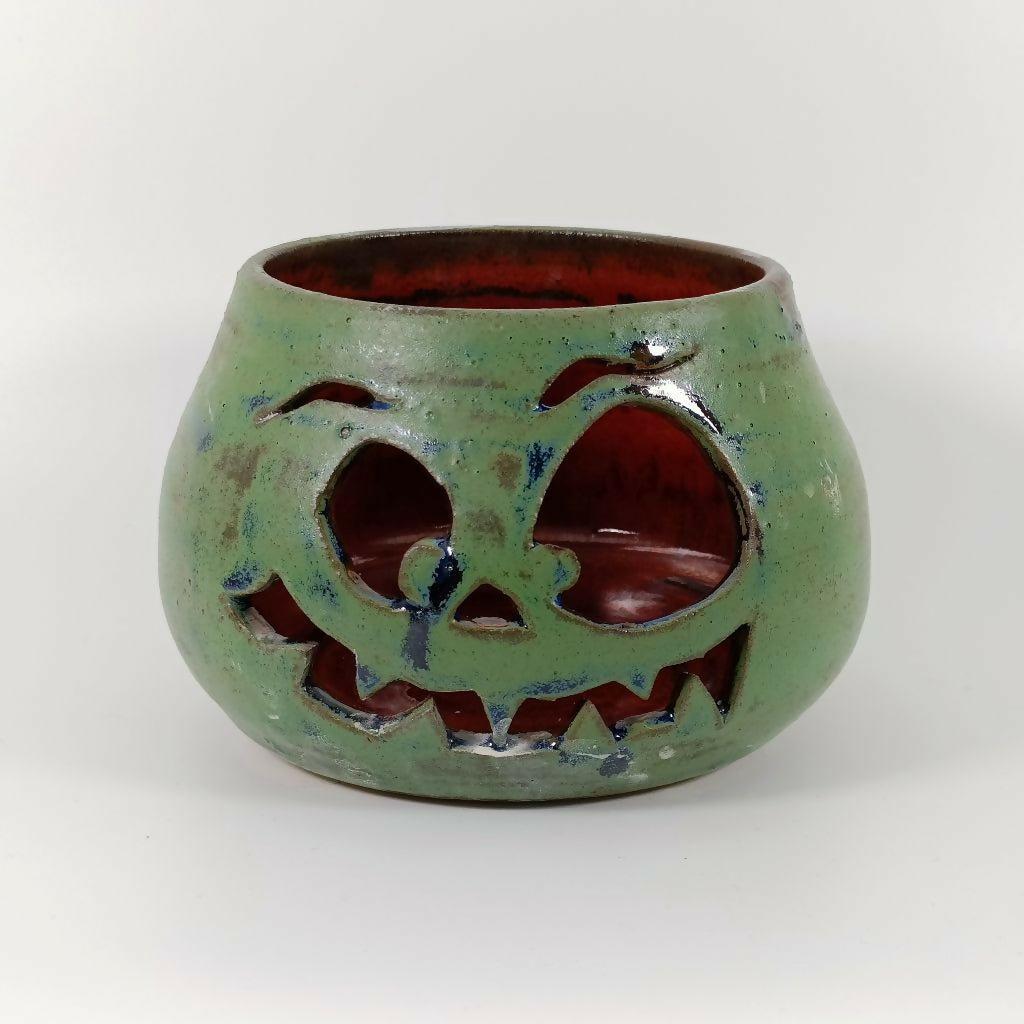Ceramic Pumpkin Tea Light
