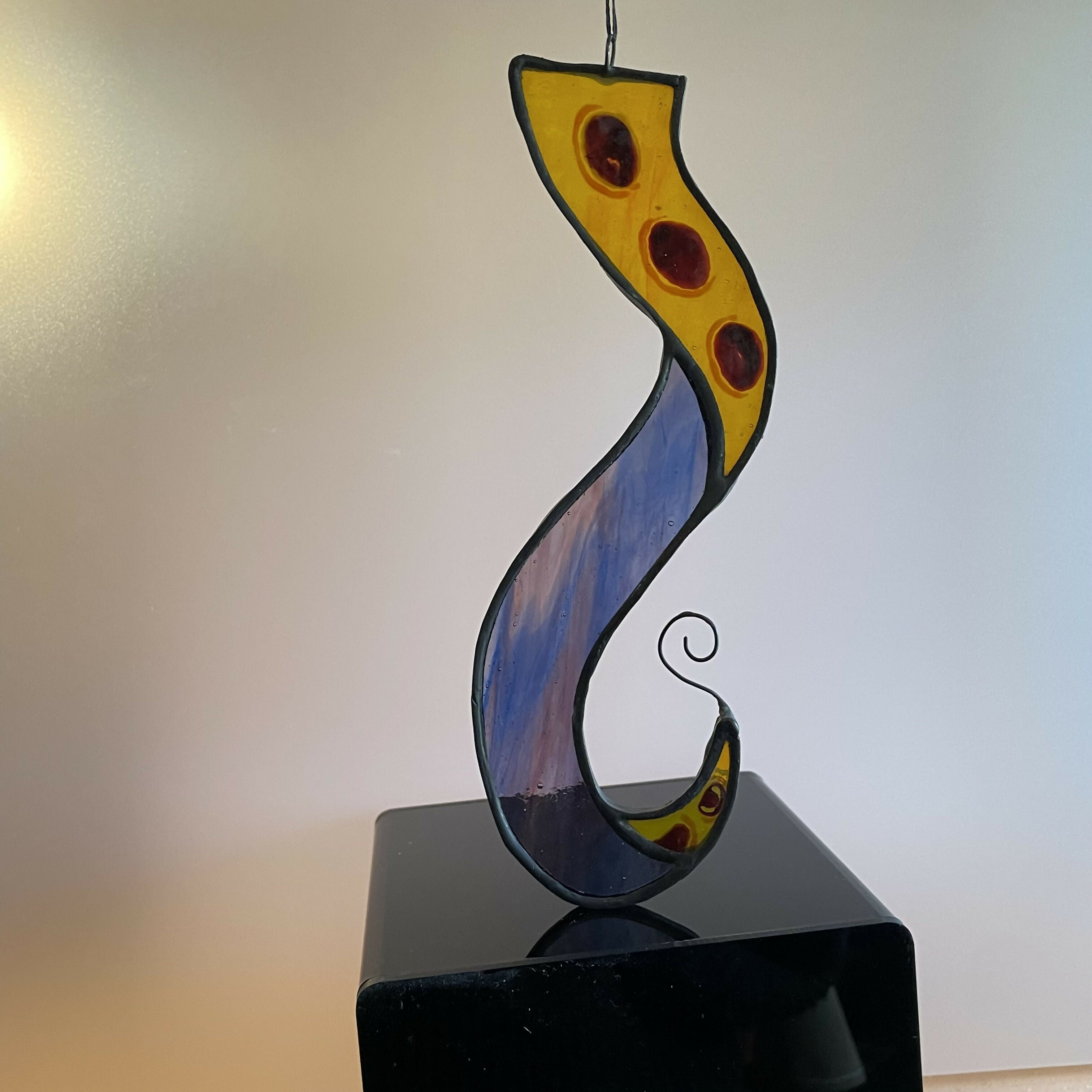 Stained Glass Octopus Tentacle