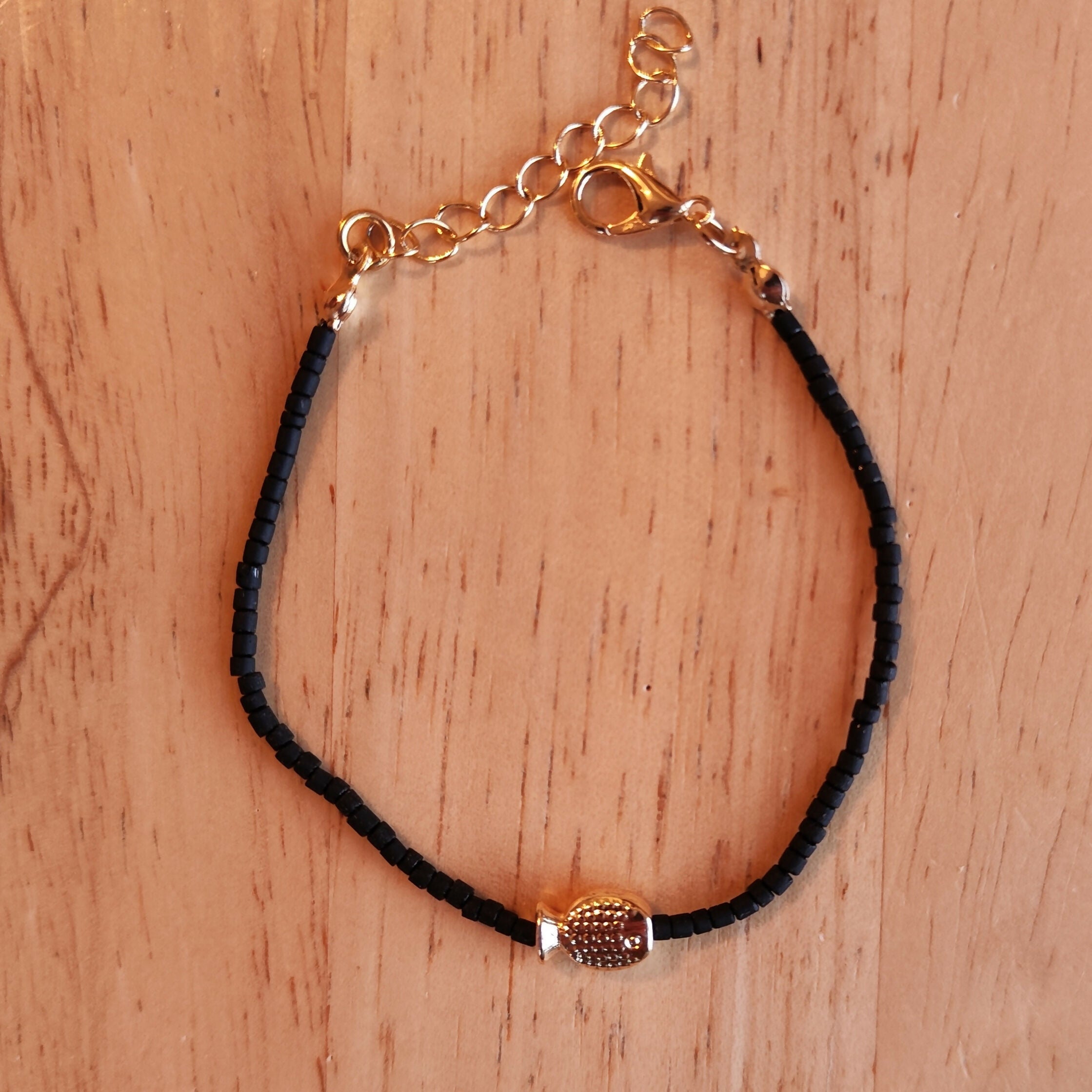 Handmade Beaded Bracelets with Charms