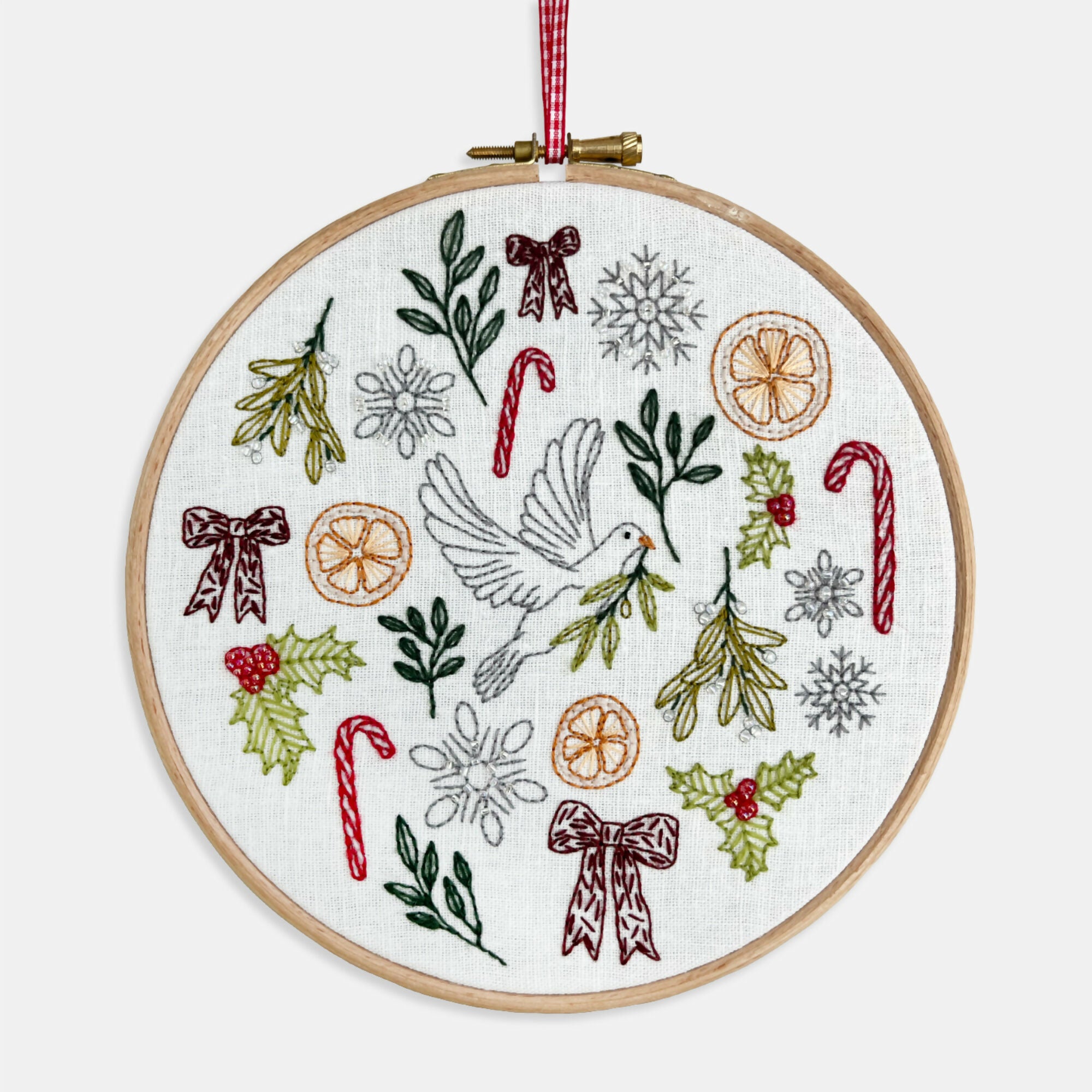 Advent Calendar Embroidery Kit