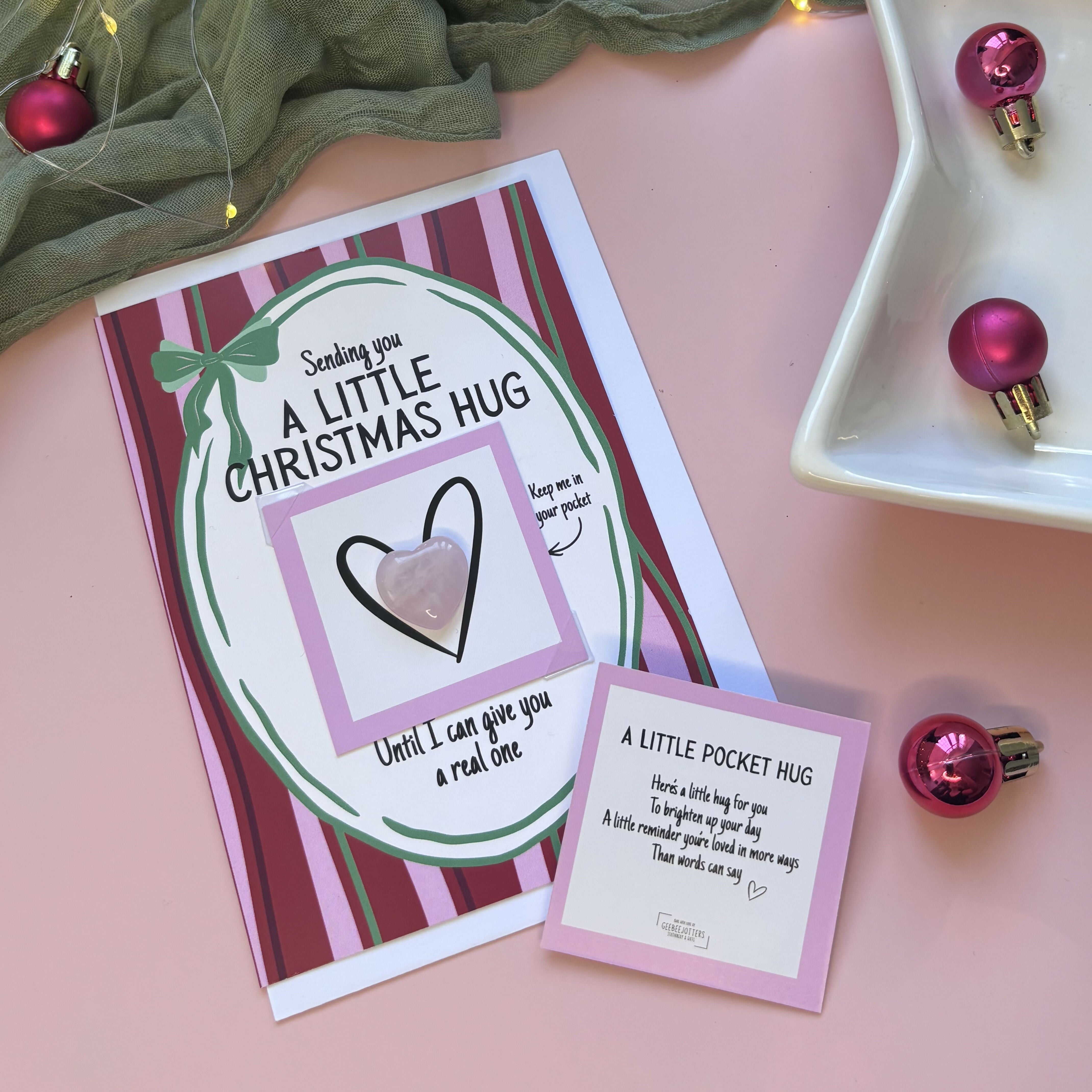 A Little Christmas Hug Greeting Card