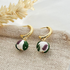 Lavender No. 1 - Handmade Polymer Clay Earrings