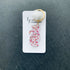Handcrafted Real Pressed Floral Resin Cat Keyring with Fluffy Pom-Pom Accent