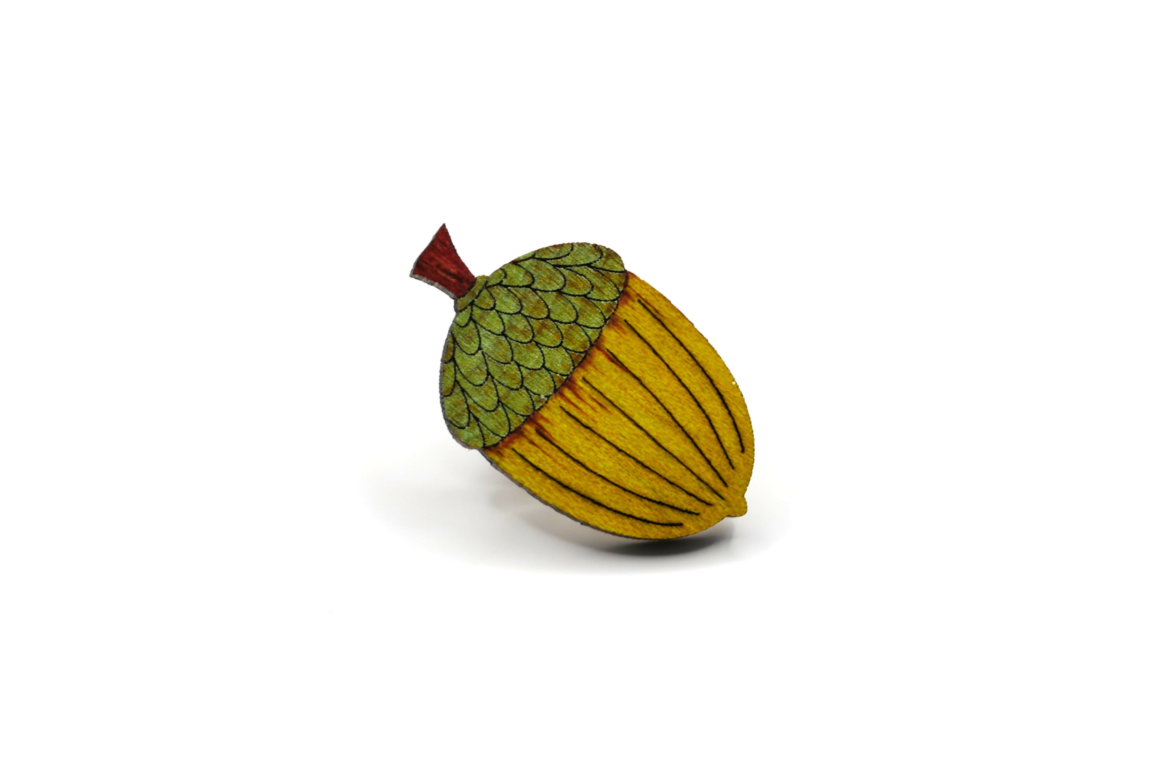 Acorn Pin Badge