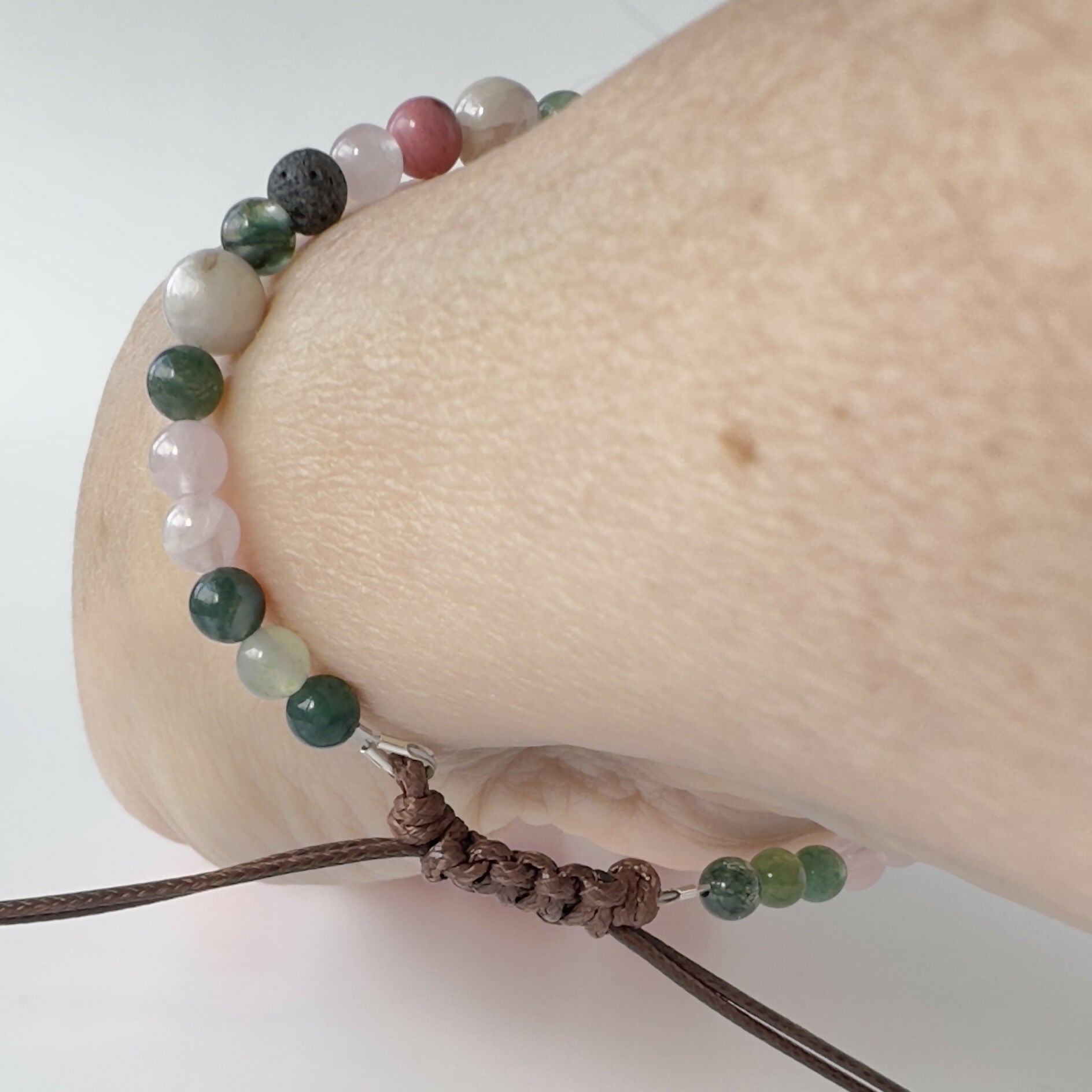 FORGIVING EXTENDED BRACELET | STONE BRACELET FOR CONNECTION