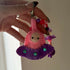 UFO felt Keyring
