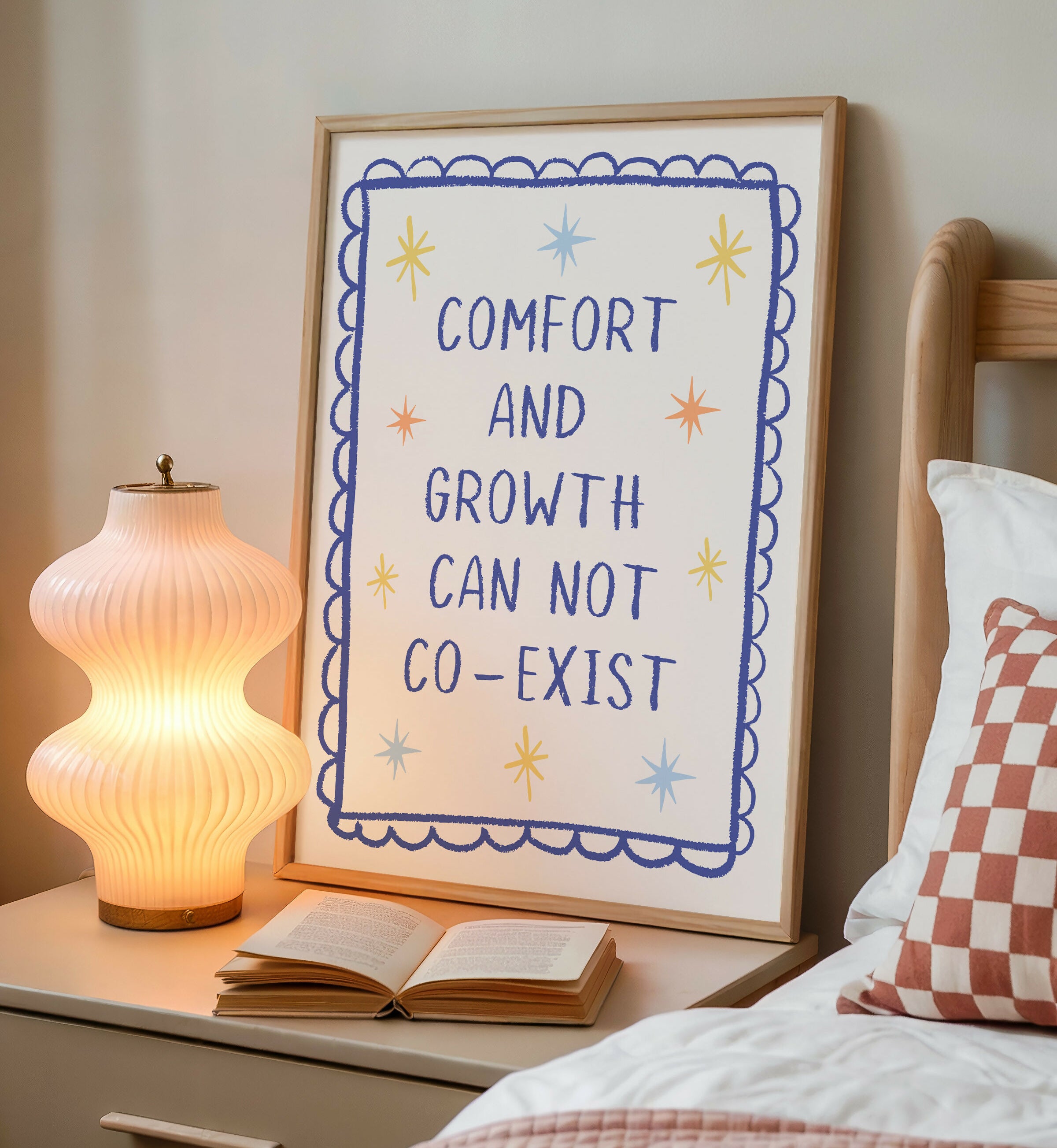 Comfort And Growth Cannot Co-Exist Print