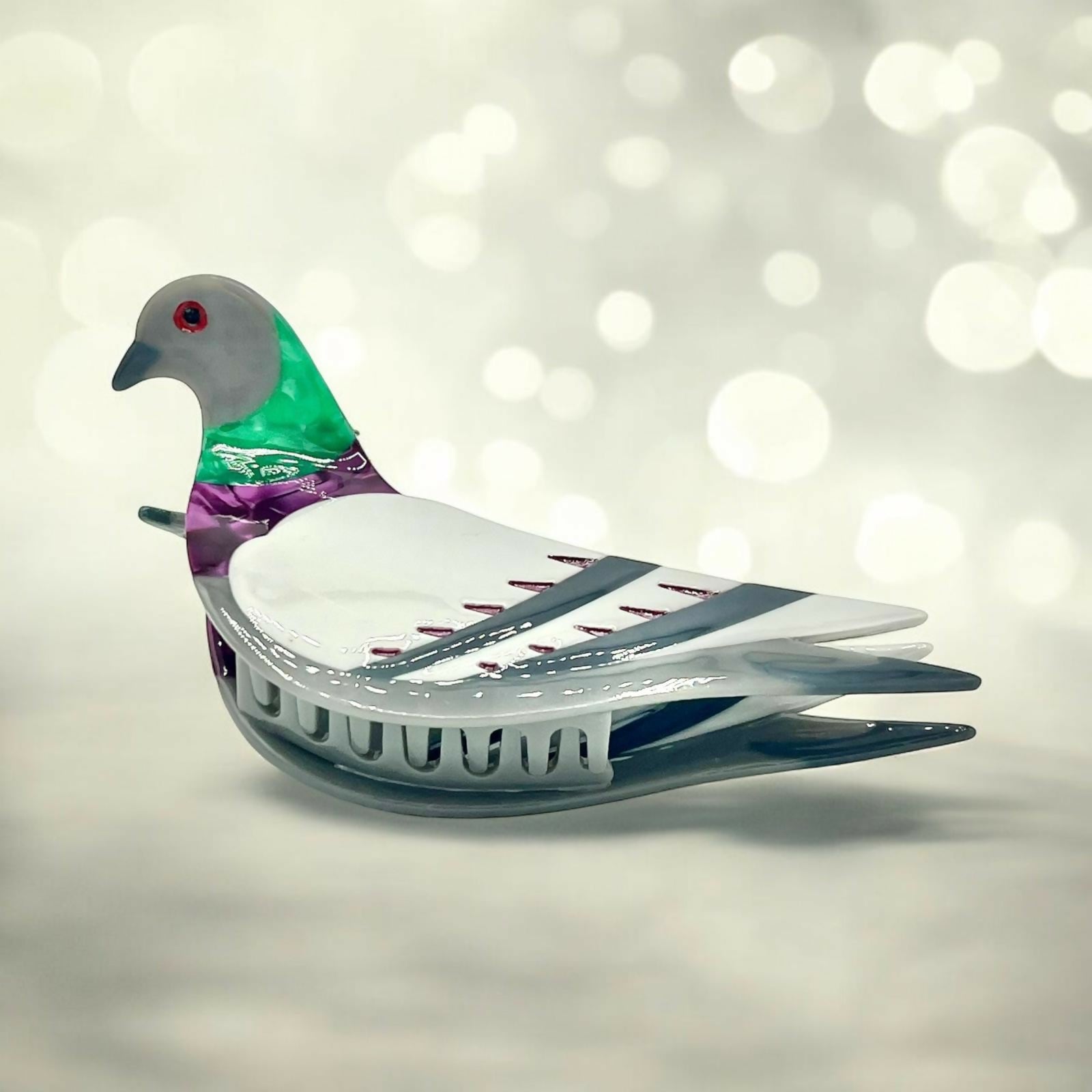 Pigeon Hair Clip / Claw