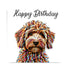 LABRADOODLE DOG GREETINGS CARD