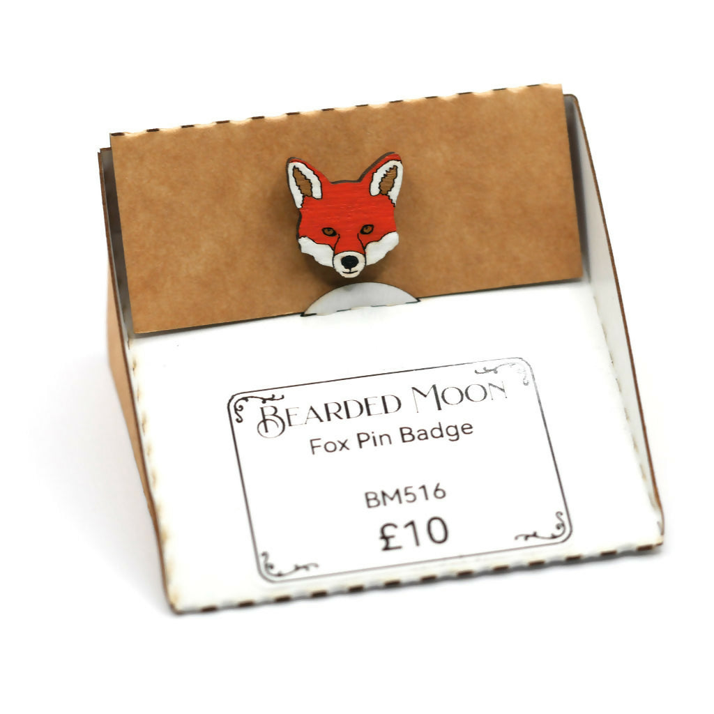 Fox Pin Badge