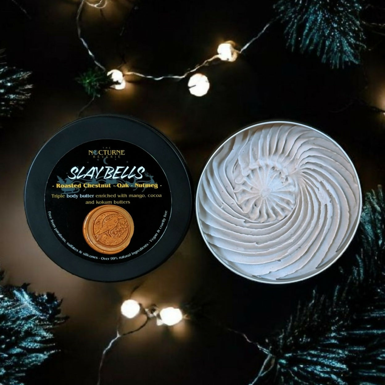 Roasted Chestnut, Brown Sugar, Oak & Nutmeg - Triple Body Butter