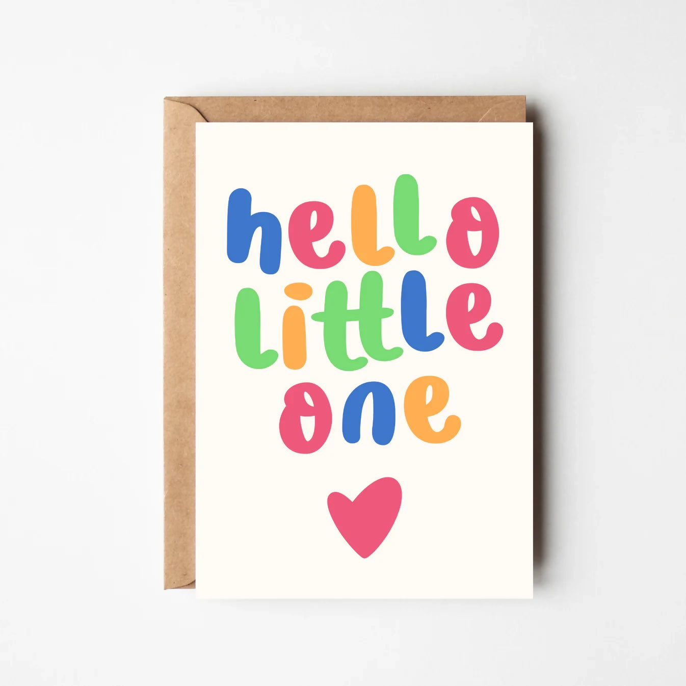 HELLO LITTLE ONE GREETINGS CARD