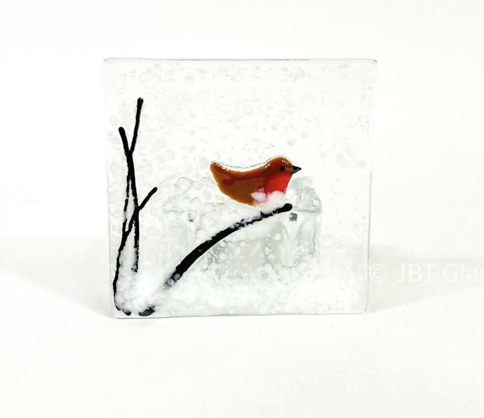 Small Robin Tea Light