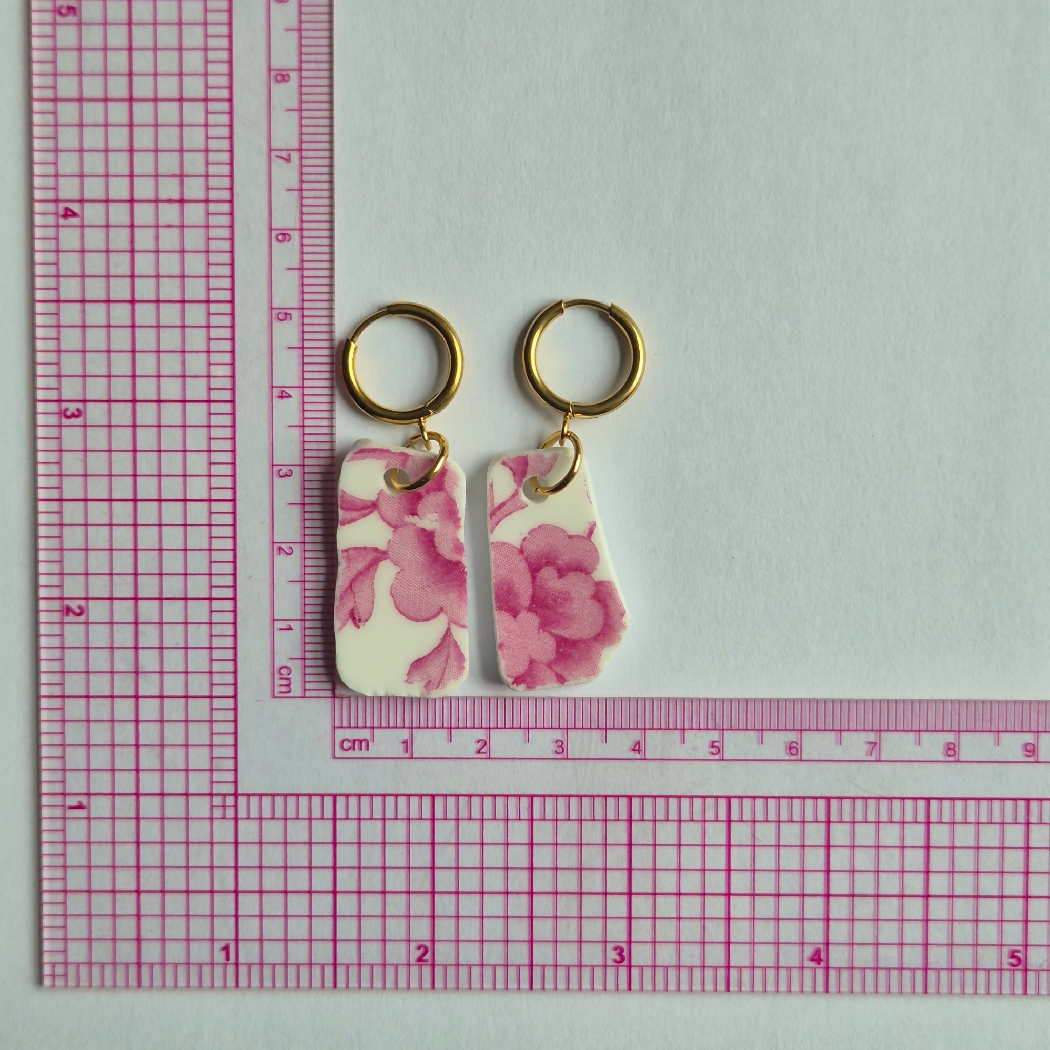 Recycled Ceramic Earring