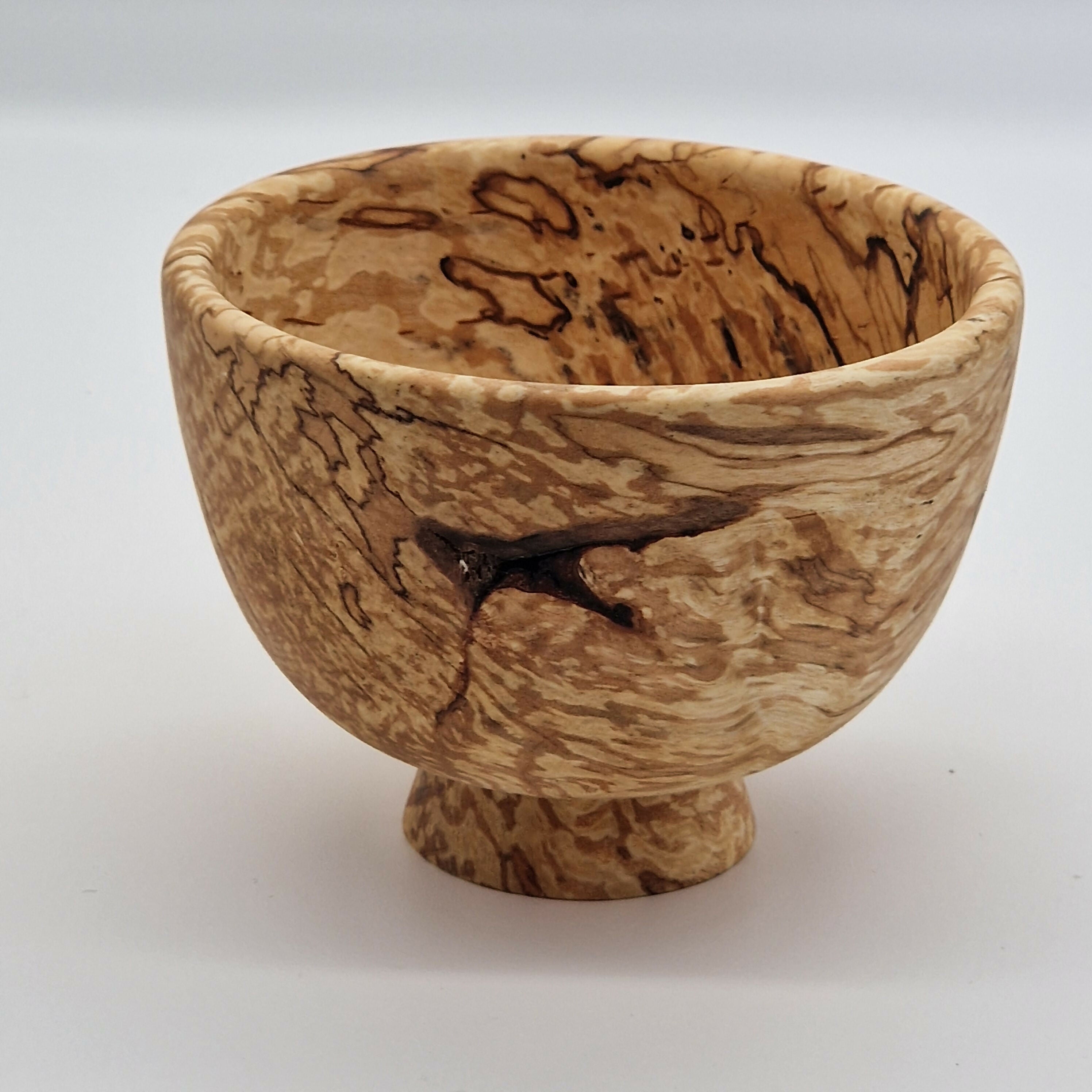 Hand Turned Small Japanese Style Bowl made from Silver Birch Wood