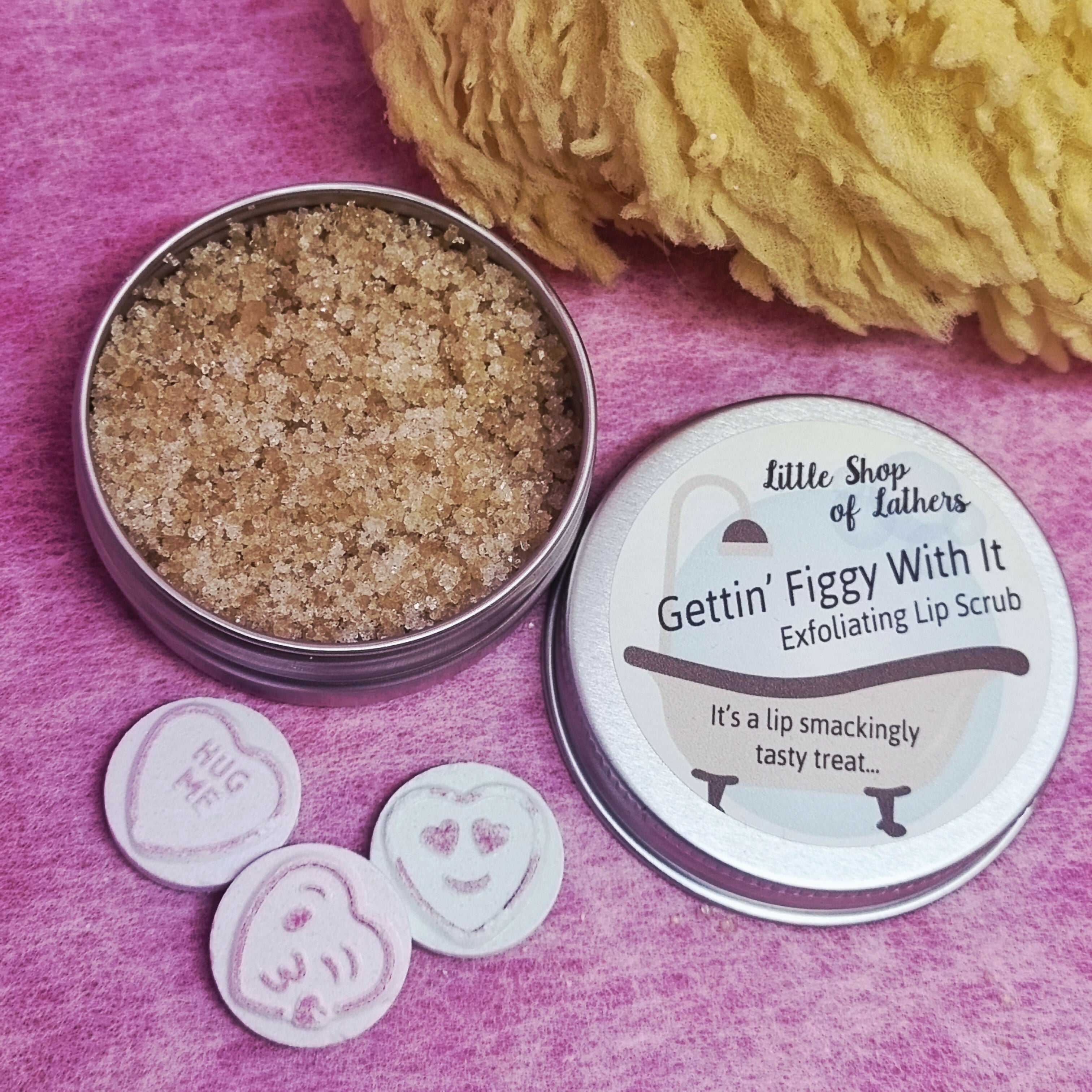 Exfoliating Lip Sugar Scrub - Gettin' Figgy With It