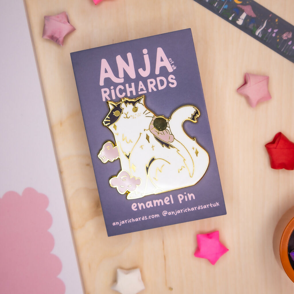Skye & Sun Enamel Pin