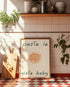 PASTA LA VISTA WALL ART PRINT