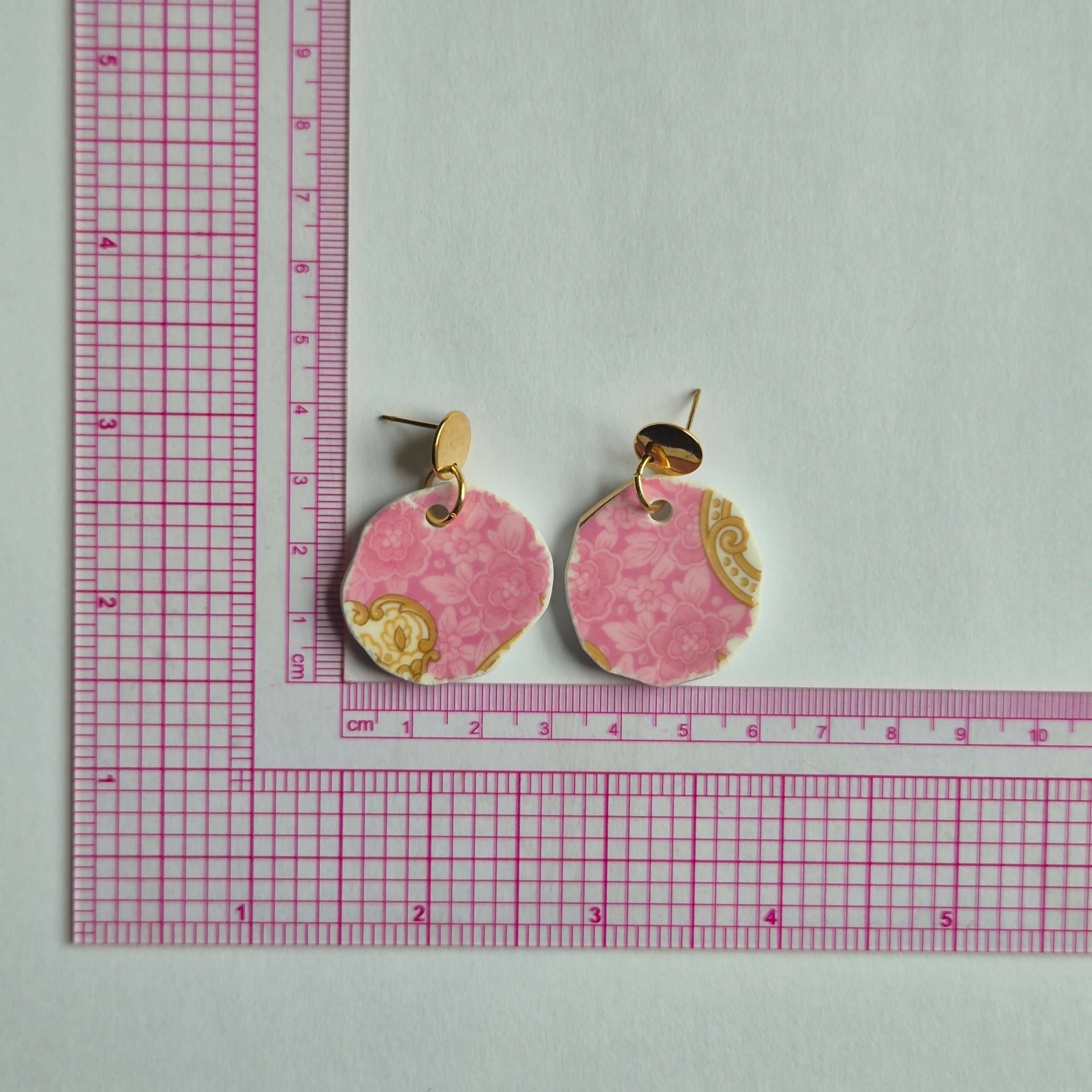 Recycled Ceramic Earring