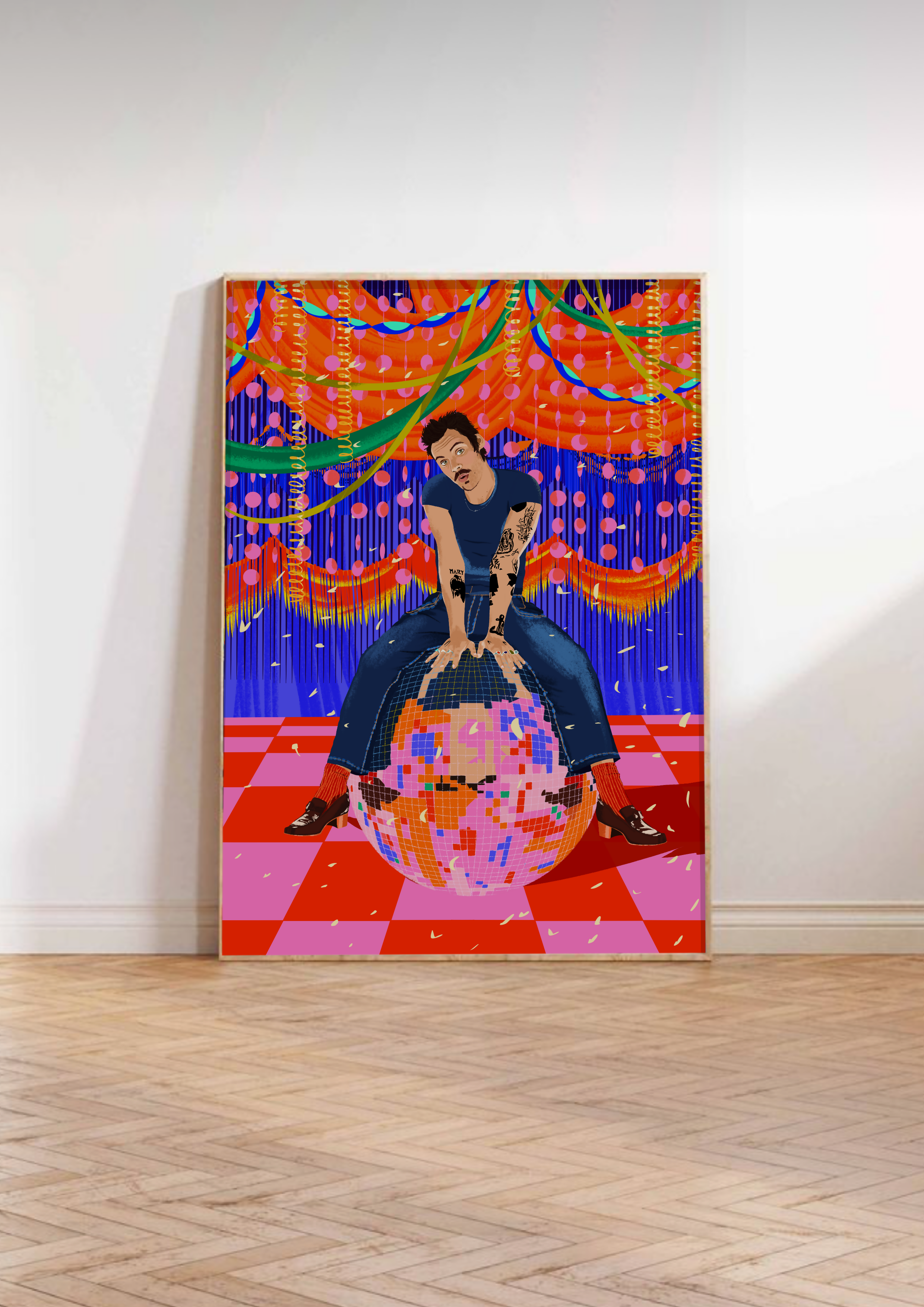 Harry Styles Art Print