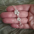 Handmade Hibiscus Necklace With Rose Quartz