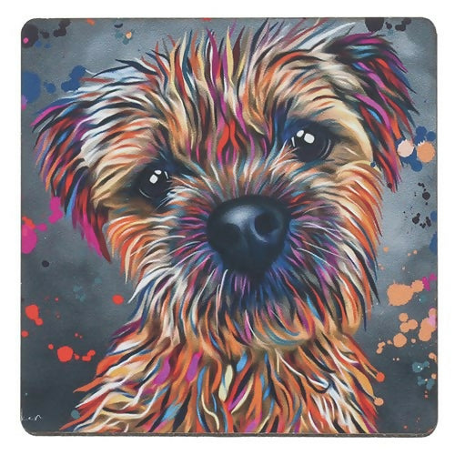 Border Terrier Coaster