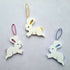 Leaping Bunny - Hanging Decoration