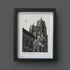 Beverley Minster Peregrines - Linocut Print